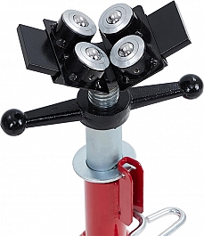 Использование двойной роликовой насадки для трубных опор Remmers Atlant 1/8-12 Использование двойной роликовой насадки для трубных опор Remmers Atlant 1/8-12