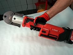 Использование пресс-клещей Voll M 15