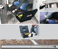 Применение проталкиваемой системы видеодиагностики труб Rotorica 3199F-MC-40 Применение проталкиваемой системы видеодиагностики труб Rotorica 3199F-MC-40