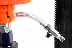 Система подачи воды двигателя алмазного бурения Messer DM-250