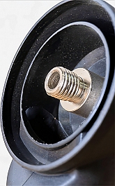 Внешняя резьба пылеотвода для коронки по бетону для подрозетников Keos М16 папа-М16 мама