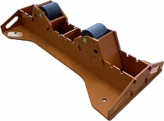 Вращательная роликовая опора для труб ПНДело РО-1200В Вращательная роликовая опора для труб ПНДело РО-1200В